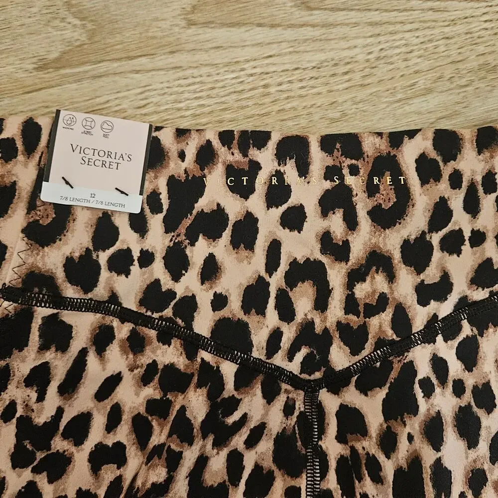 NEW Victoria's Secret 2 Piece Athletic Ultra High Rise Leggings & Top Size 12 - Picture 9 of 12